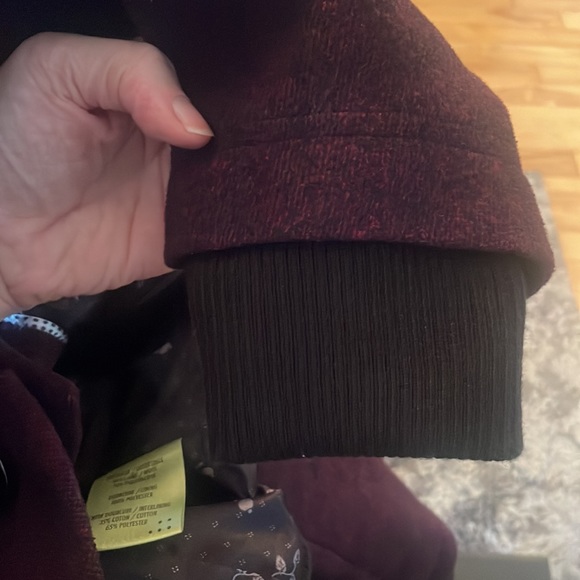 Plum coloured bomber jacket - Picture 5 of 5